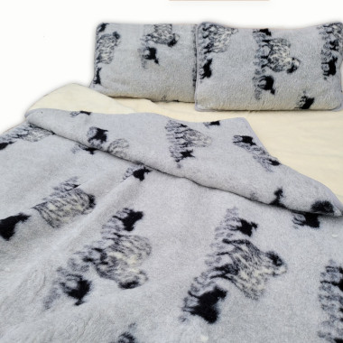 Posteľná súprava z ovčieho rúna