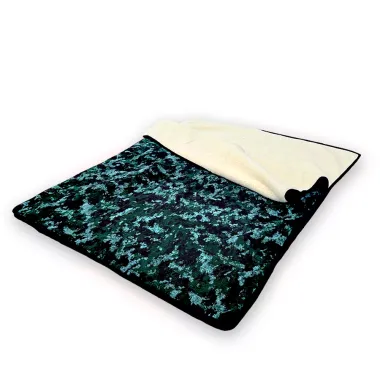 Spací vak z ovčej vlny dvojitý - 2 x obojstranná deka KAMO