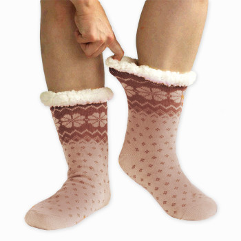 Spacie ponožky - vzorované