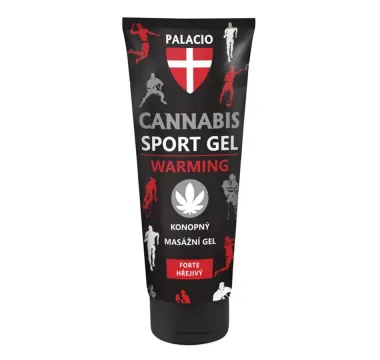 Konopný Sport gél Forte hrejivý