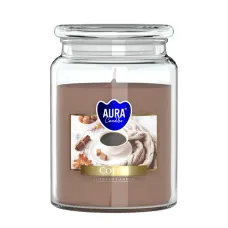 Vonná sviečka v skle s viekom COFFEE 500 g