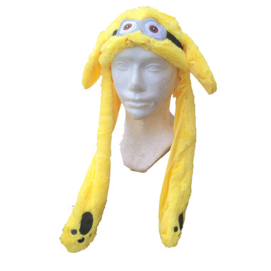 Svietiaca čiapka Mimoň s pohyblivými ušami