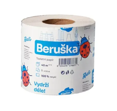 Toaletný Papier Lienka 1-Vrstvový 64 ks