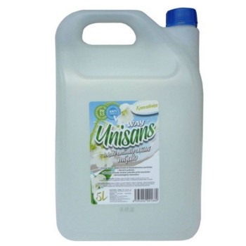 UNISANS Antibakteriálne tekuté mydlo Konvalinka, 5 L