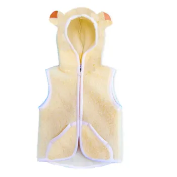 Detská vesta z ovčej vlny Ovečka