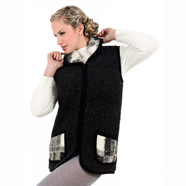 Vesta z ovčej vlny PYRENEES