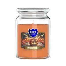 Vonná sviečka v skle s viečkom - HALLOWEEN 500 g Vonná sviečka v skle s viečkom - HALLOWEEN 500 g